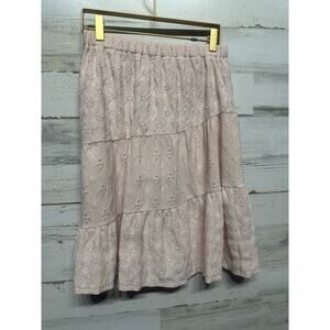 Zara Light Pink Skirt  - Girls Size 11/12 (152cm) - Very Good Used Condition